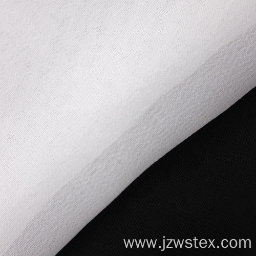 100% Polyester Plain Dyed Bulk Chiffon Fabric